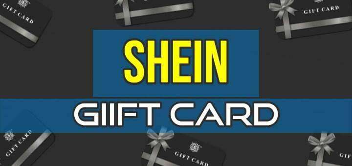 Shein Gift card